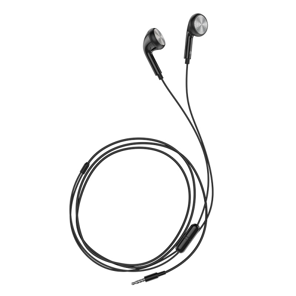 Audífono Hoco M73 C/Mic 3.5" Jack Negro - Imagen 3