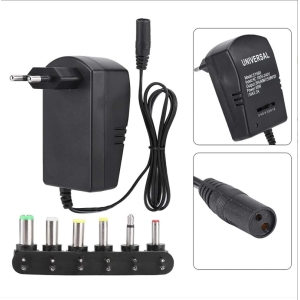Cargador Universal 30W 6 plugs 3-12V