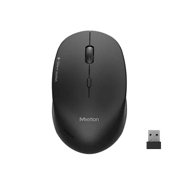 Mouse Inalámbrico Silencioso Meetion MT-R571 Negro