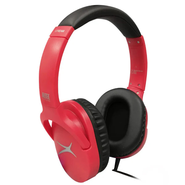 Audífonos Altec Lansing Wired Stream Headband Red - Imagen 4