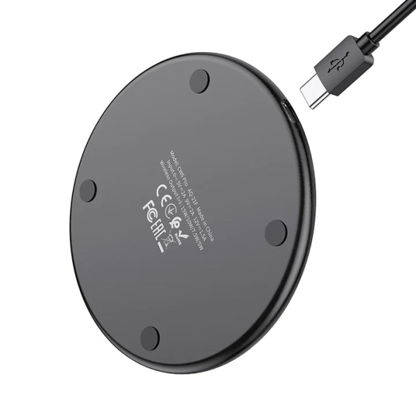 Cargador Inalámbrico QI HOCO CW6 PRO 15W - Imagen 4
