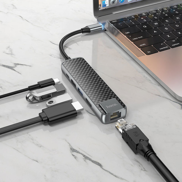 Adaptador HOCO HB23 5x1 - Imagen 5