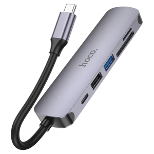 Adaptador HOCO HB28 Tipo C 6x1 60W