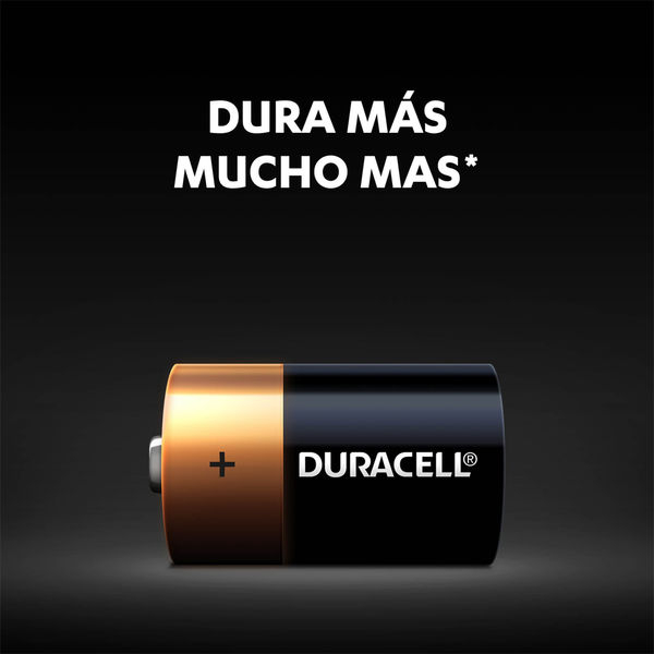 Pila Duracell D Alcalina (Unidad) - Imagen 2