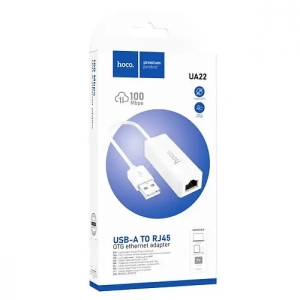 Adaptador HOCO UA22 USB A - RJ45