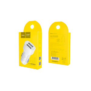 Cargador Vehículo hoco 2 USB 5V 2.4A Z2A