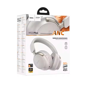 Audífonos Inalámbricos HOCO W53 Plus ANC Gris