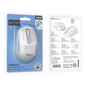 Mouse Inalámbrico HOCO GM28 Blanco