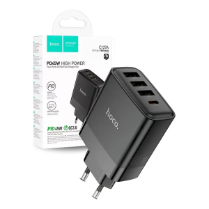Cargador HOCO C127A PD + USB 45W