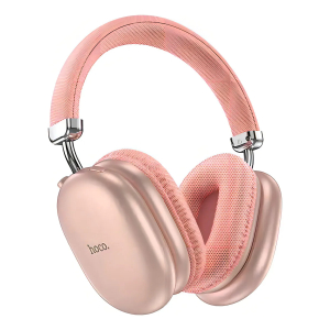 Audífonos Bluetooth HOCO W35 MAX Confortable 90 Hrs. (Aux + Micro SD) Rosado