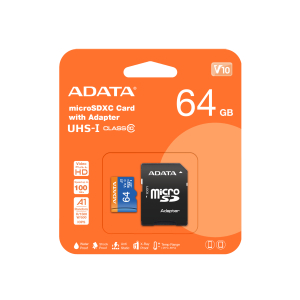 MicroSD AData 64Gb Class 10 V10