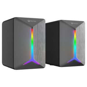 Parlante PC Gamer 2.0 Meetion RGB MT-SP2011