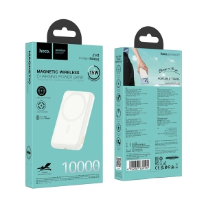 Power Bank  HOCO J141 10000 mAh Blanca MagSafe