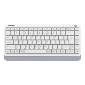 Teclado Inalámbrico Recargable Meetion MT-BTK001 Blanco