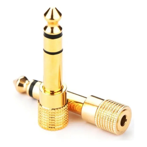 Adaptador Audio jack 3,5mm - 6.3mm Stereo