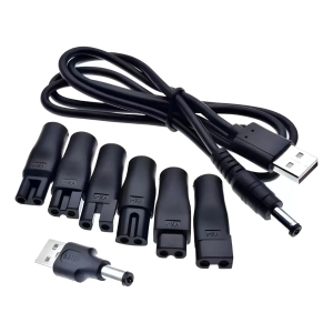 Set Conector Máquina de Afeitar Universal (6 Unds)