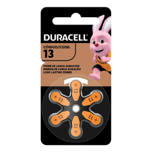 Pila Duracell Auditiva Mod. 13 (6 Unds)