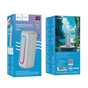 Parlante Bluetooth HOCO HC36 Gris