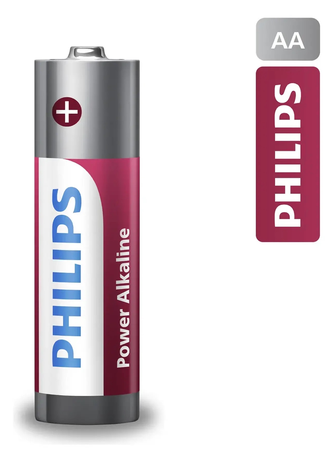 Pila AA Philips Alcalina (Unidad)