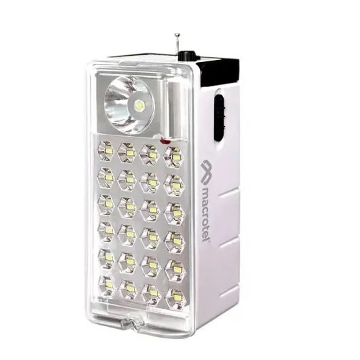 Luz Emergencia Macrotel MS6750R C/Radio FM